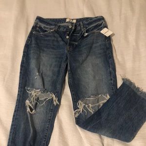 Free People Mom Jeans NWT